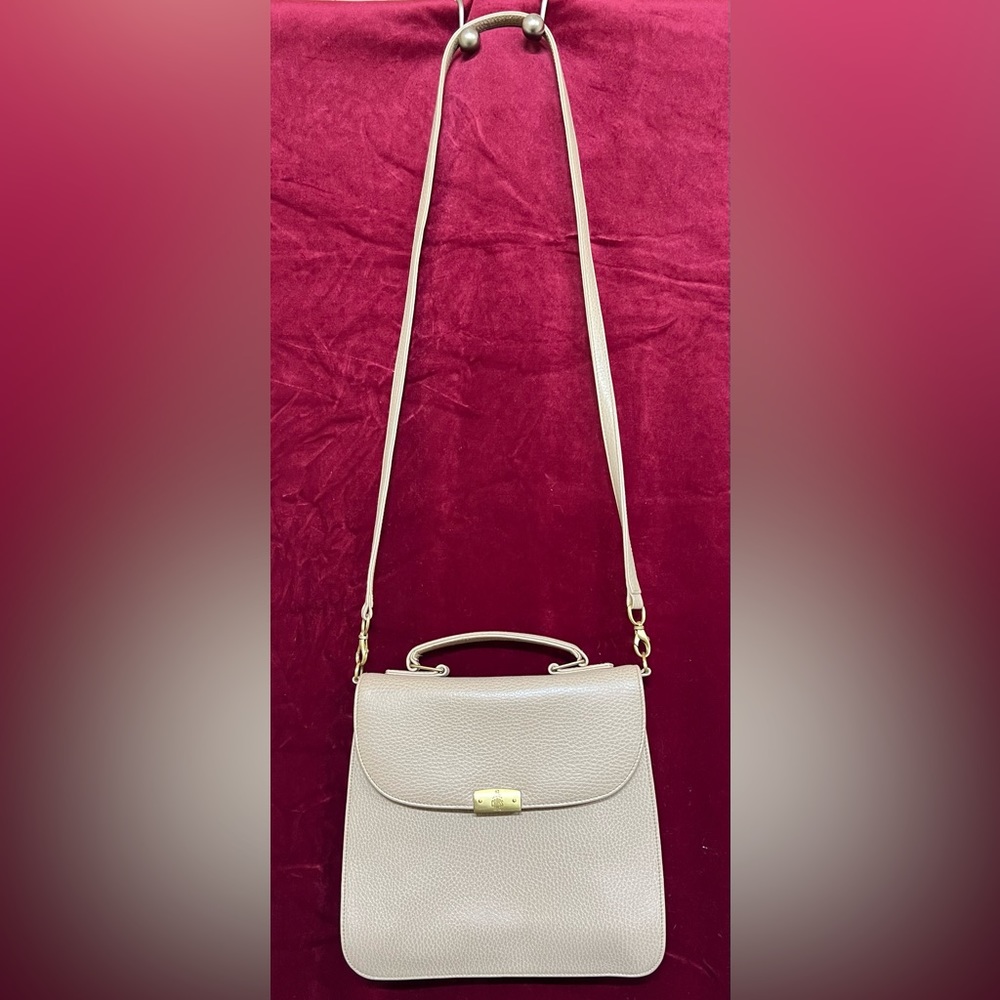 Mark Cross Purse. Cream. Soft Beautiful Leather.